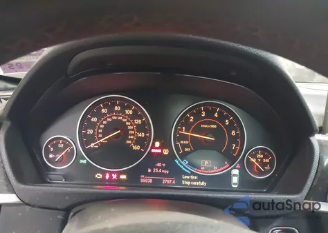 2015 BMW 335I xDrive из США, поврежденный, VIN WBA3B9G59FNR94329